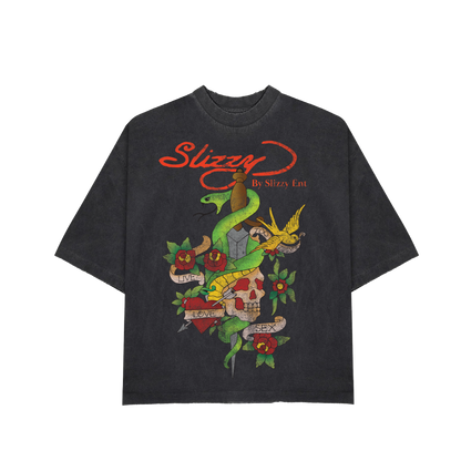 SLIZZY HARDY S/S BLACK TEE