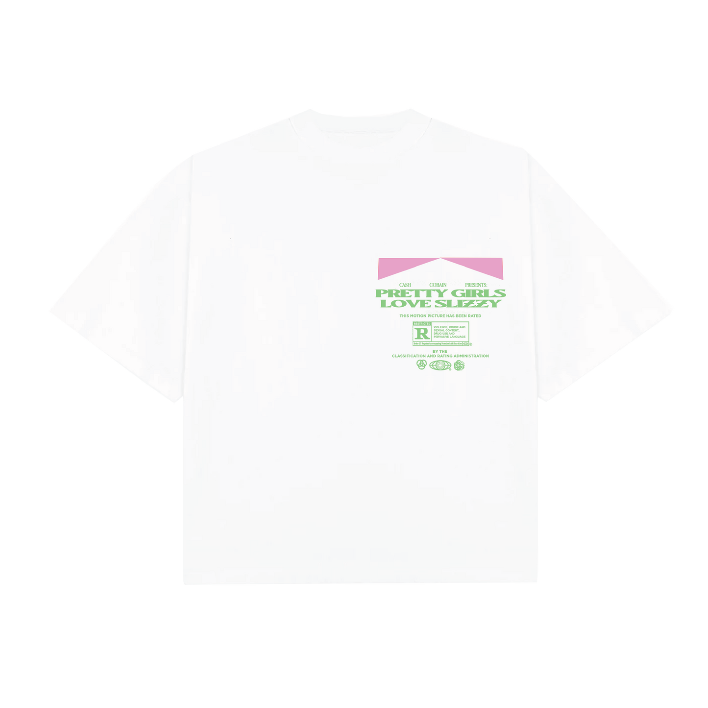 PRETTY GIRLS LOVE SLIZZY TEE (WHITE)